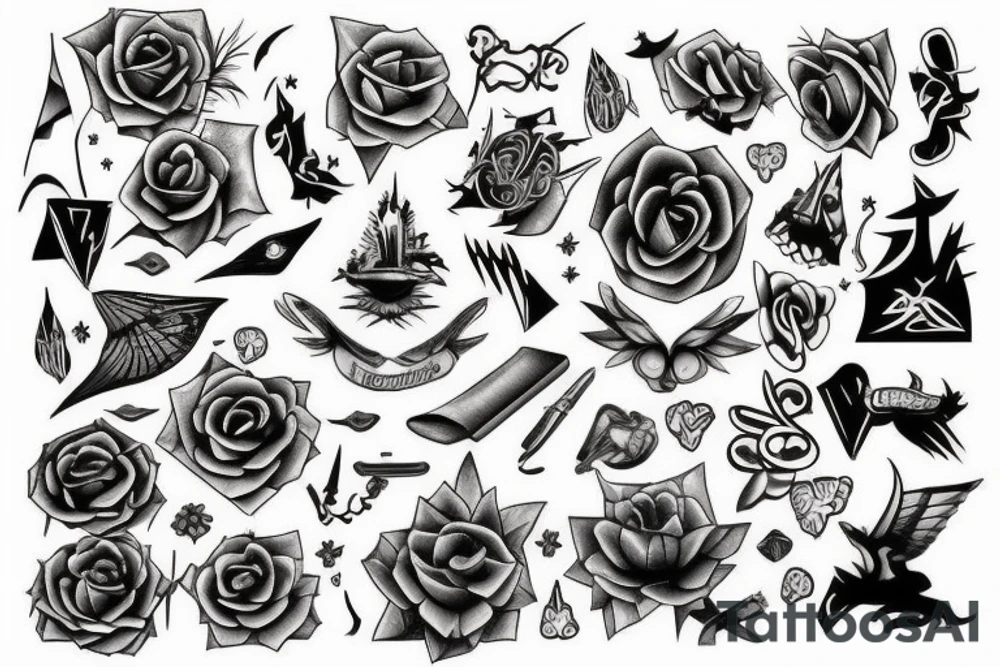 magic tattoo idea