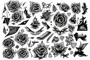 magic tattoo idea