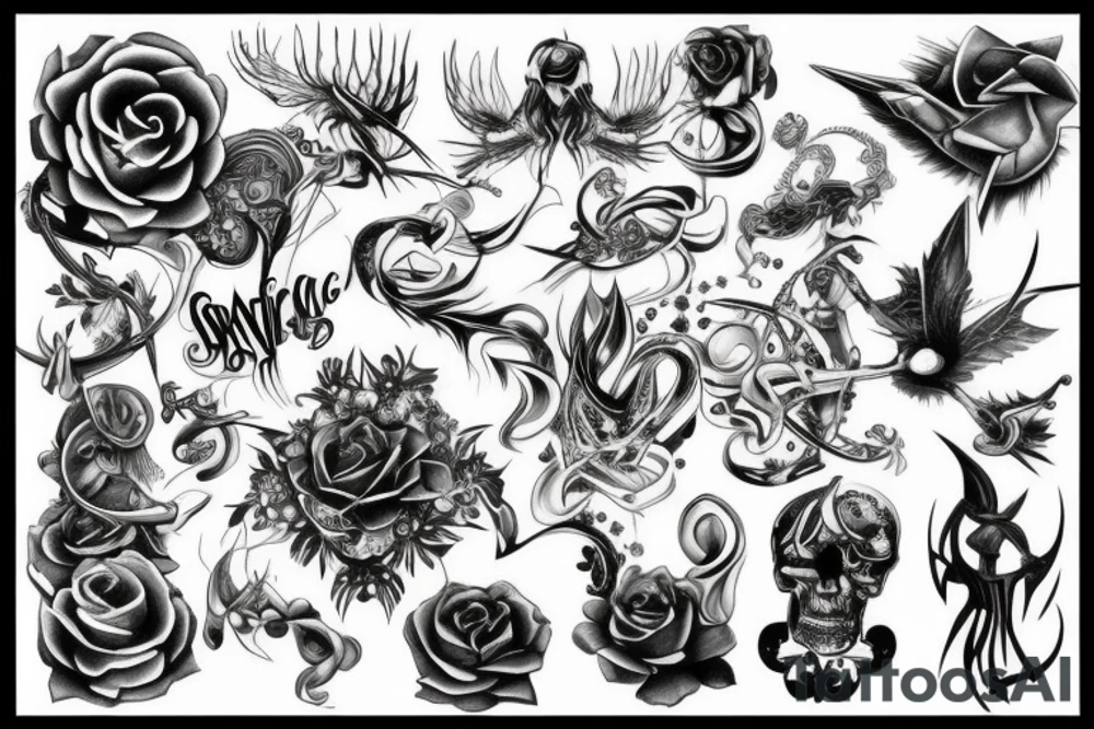 magic tattoo idea