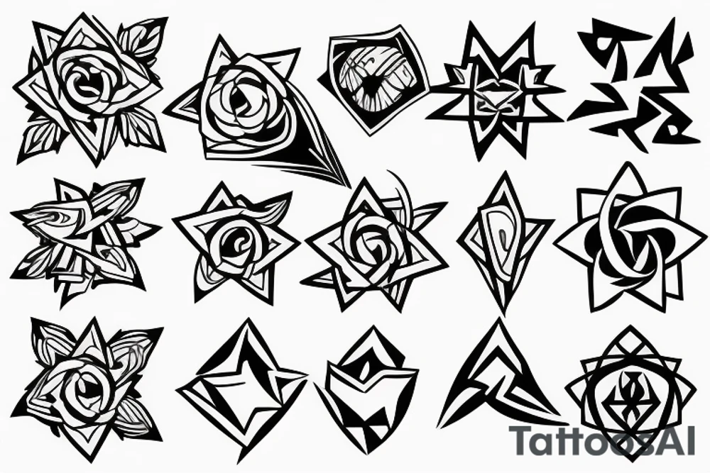magic tattoo idea