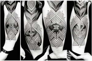 magic tattoo idea