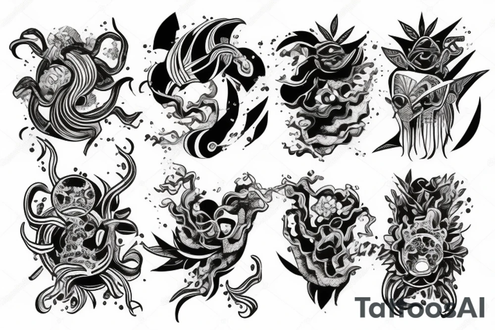 magic tattoo idea