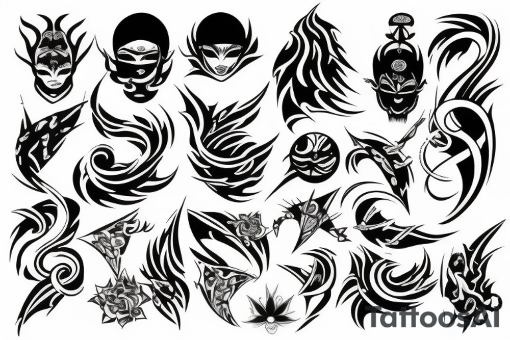 magic tattoo idea