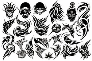 magic tattoo idea