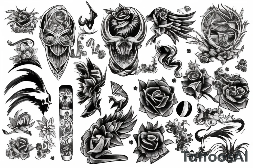 magic tattoo idea
