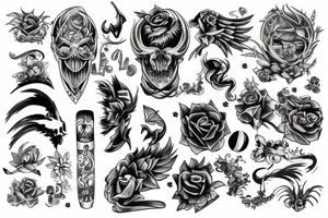 magic tattoo idea