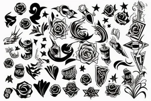 magic tattoo idea