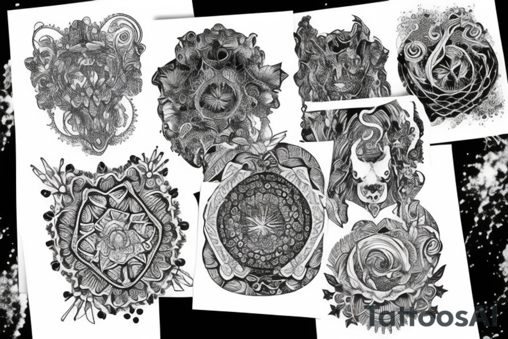 magic tattoo idea