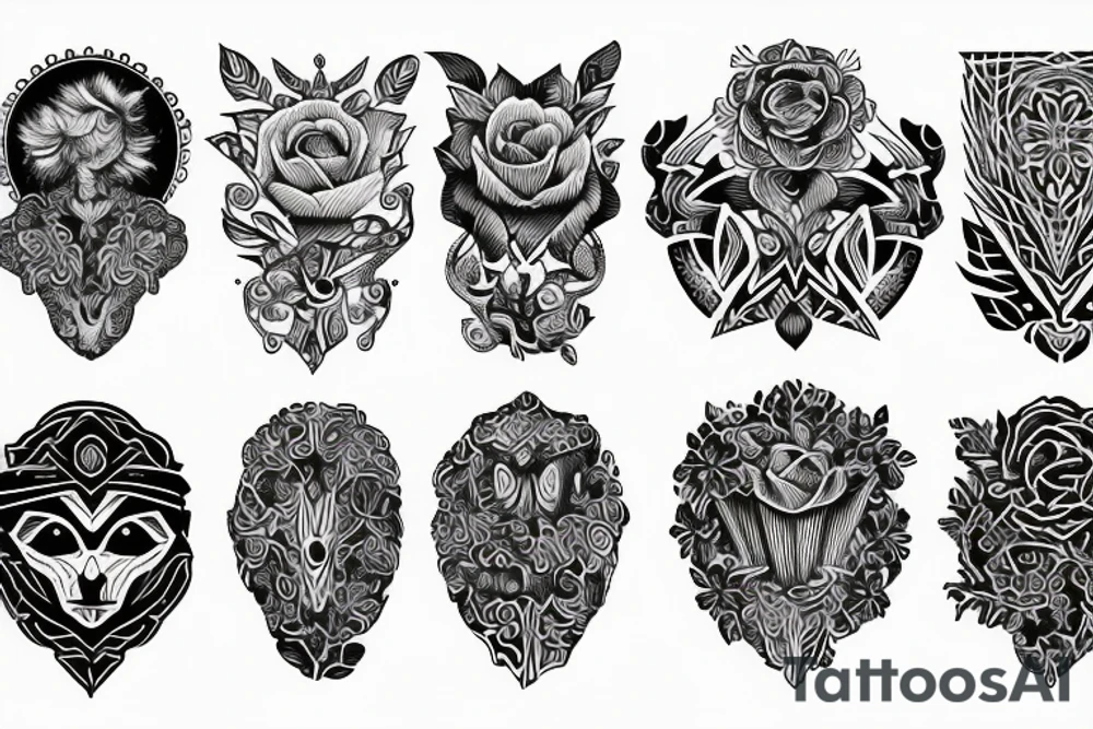 magic tattoo idea