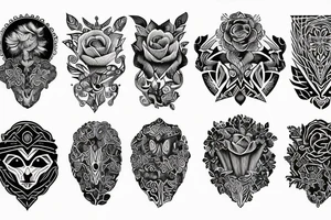 magic tattoo idea