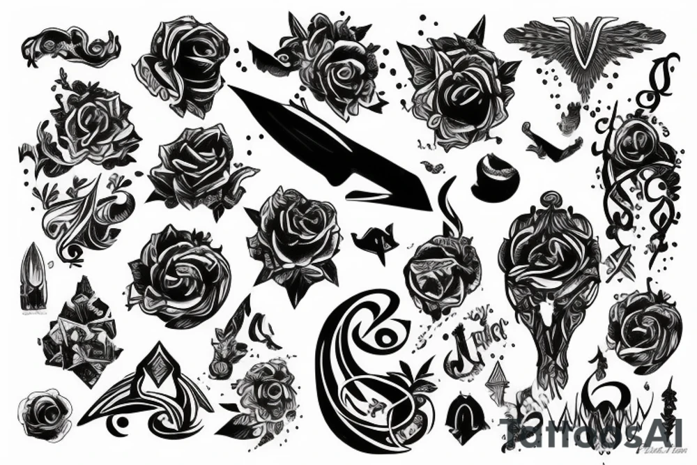 magic tattoo idea