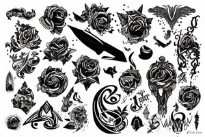 magic tattoo idea
