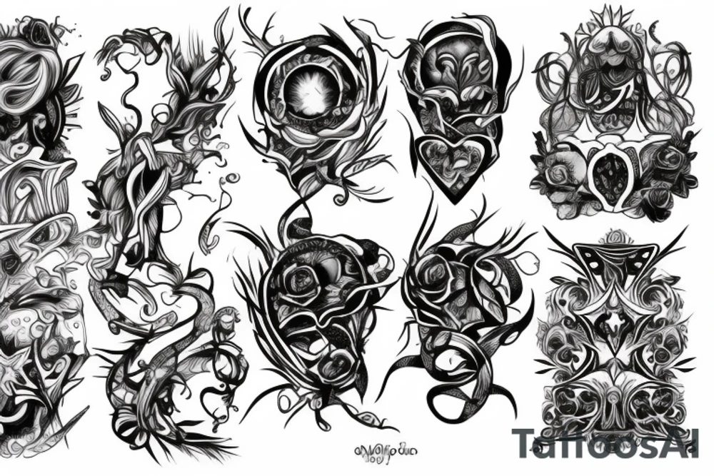 magic tattoo idea