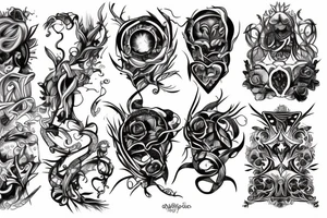 magic tattoo idea