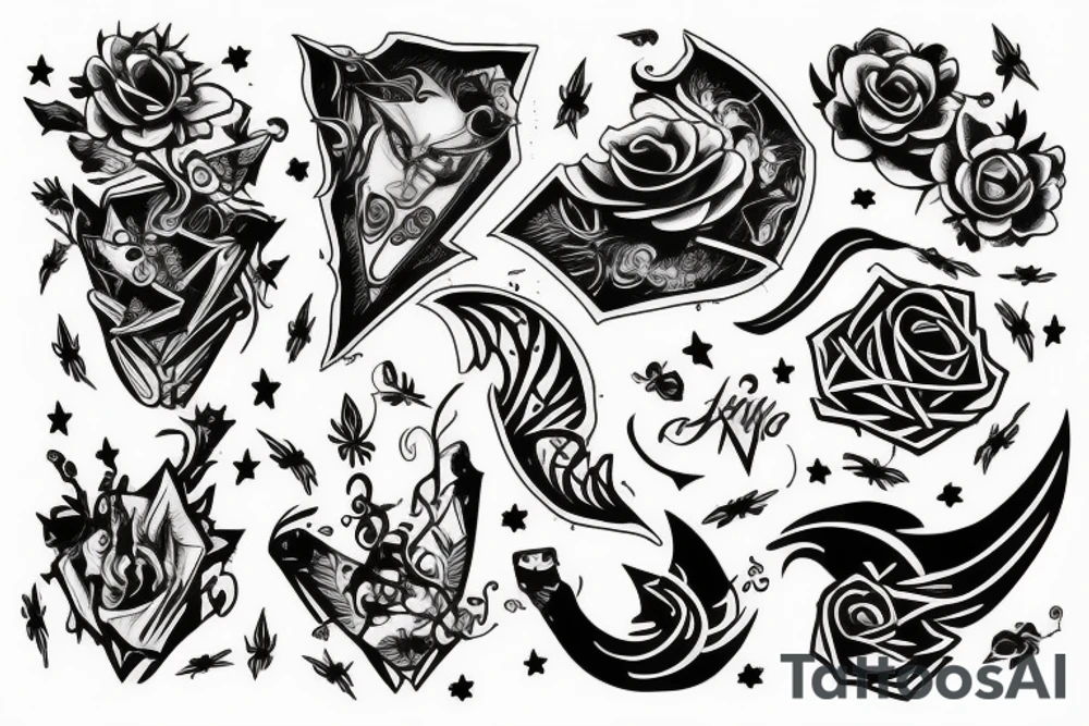 magic tattoo idea