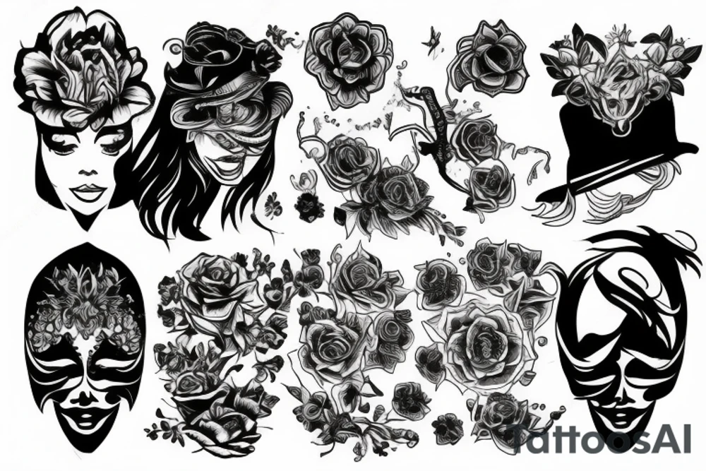 magic tattoo idea