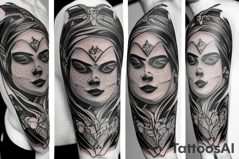 magic tattoo idea