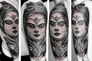 magic tattoo idea
