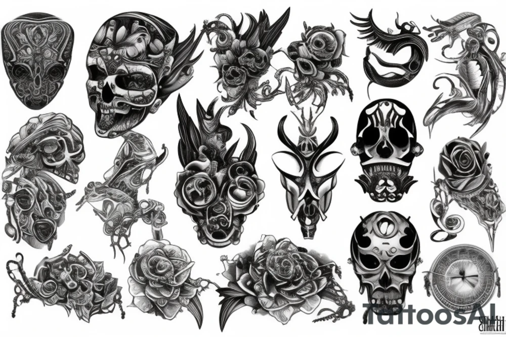magic tattoo idea