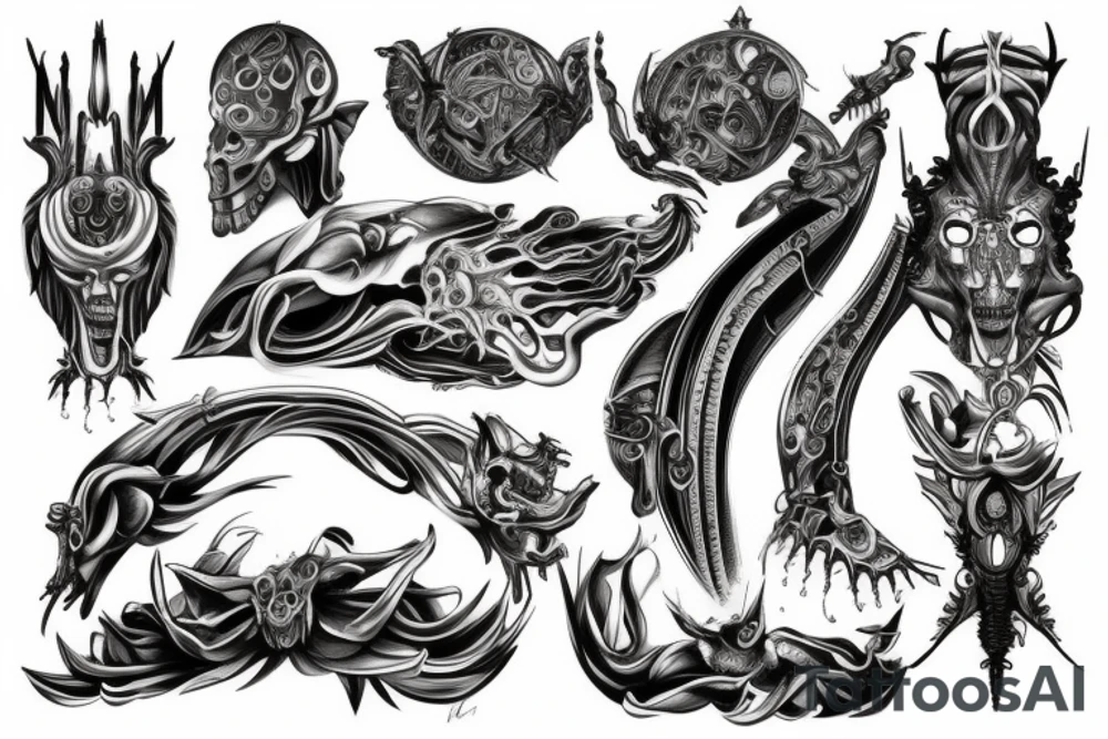 magic tattoo idea