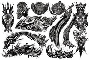 magic tattoo idea