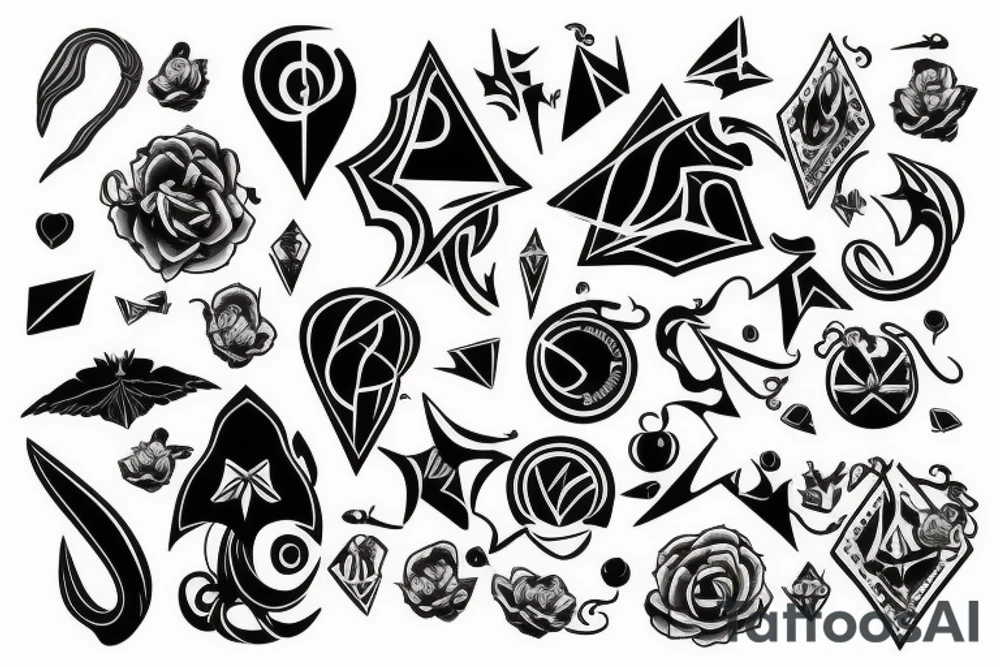 magic tattoo idea