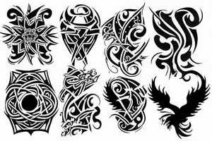 magic tattoo idea