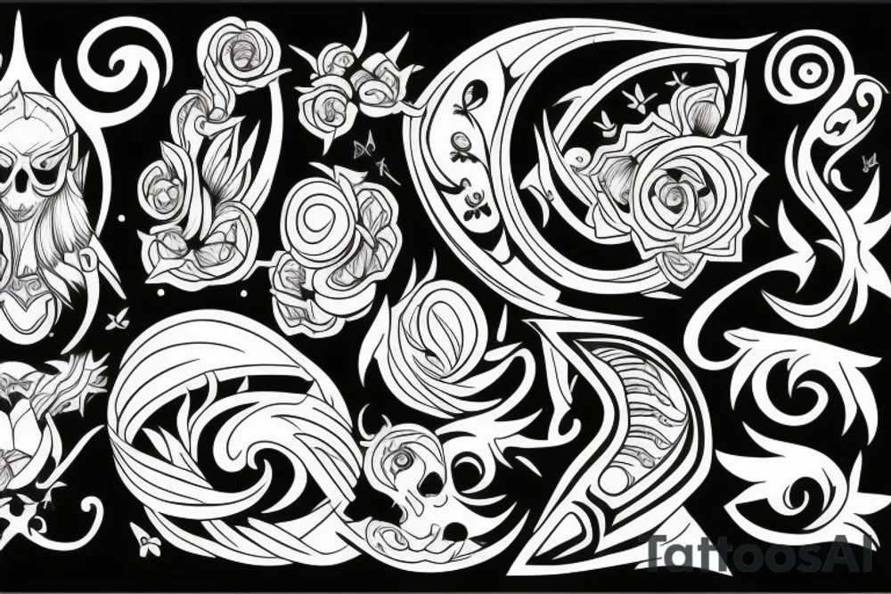 magic tattoo idea