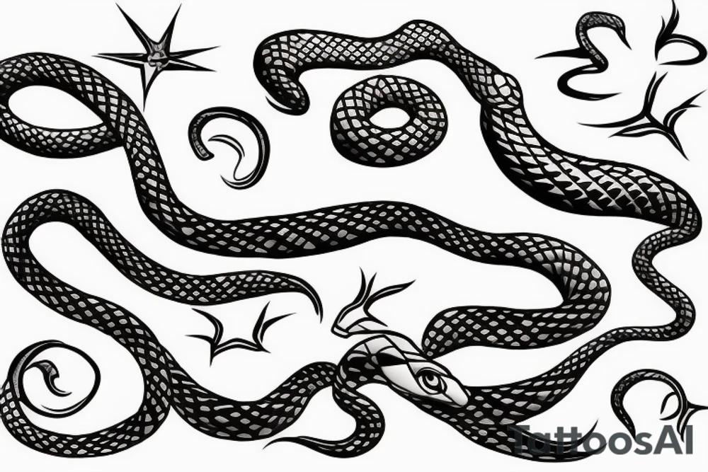 snake tattoo idea