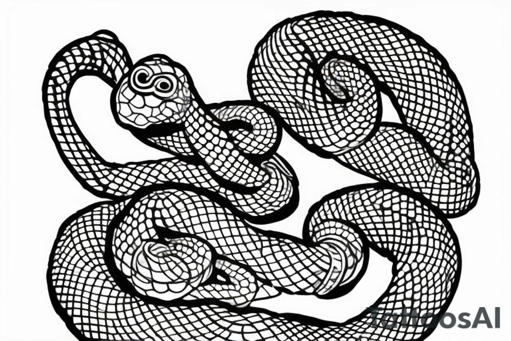 snake tattoo idea