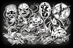 the dark mark tattoo idea