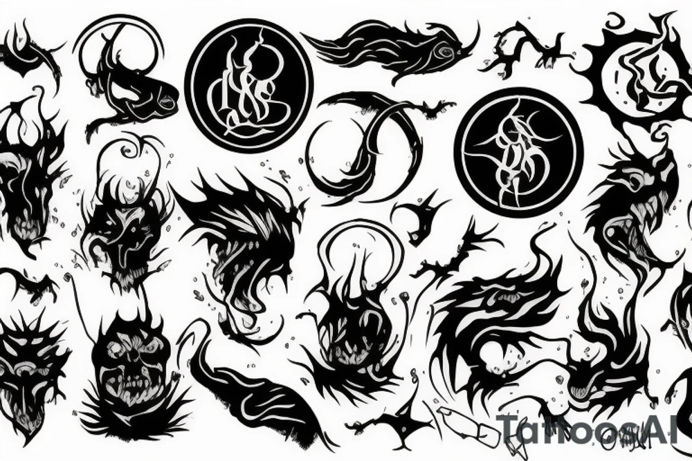 the dark mark tattoo idea