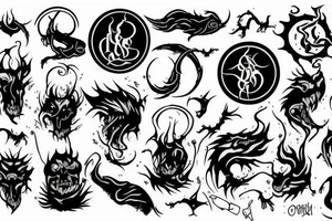 the dark mark tattoo idea