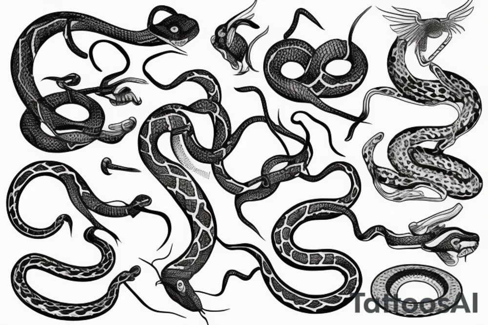 snake tattoo idea