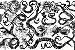 snake tattoo idea