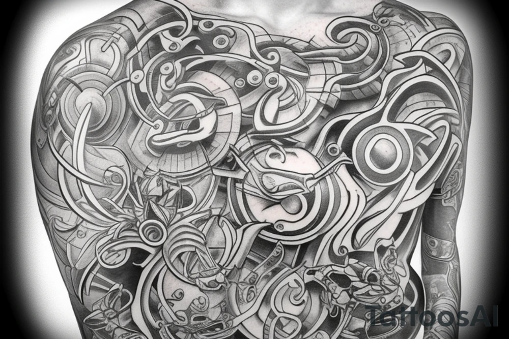 "t" shaped, Blocks tattoo idea