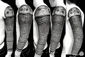 Knight, Plate armor,  Sword tattoo idea