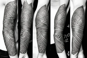 Knight, Plate armor,  Sword tattoo idea