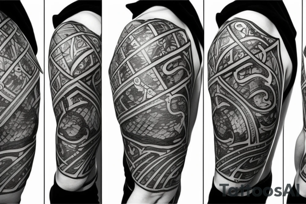Knight, Plate armor,  Sword tattoo idea