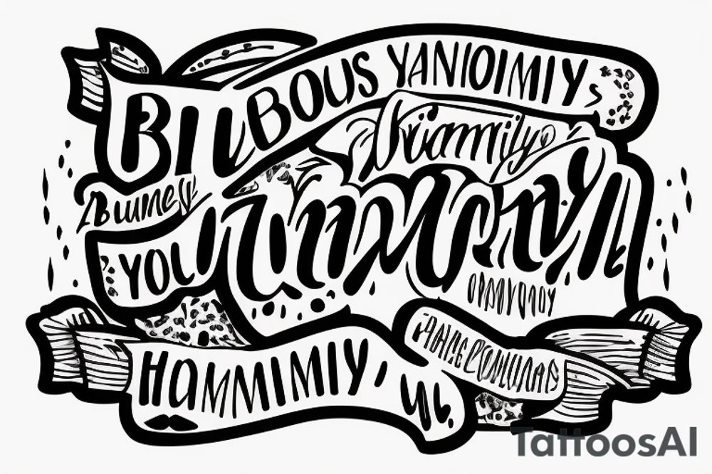 Blood makes you related
Loyalty makes you family tattoo idea