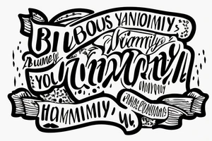 Blood makes you related 
Loyalty makes you family tattoo idea
