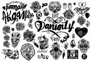Blood makes you related 
Loyalty makes you family tattoo idea