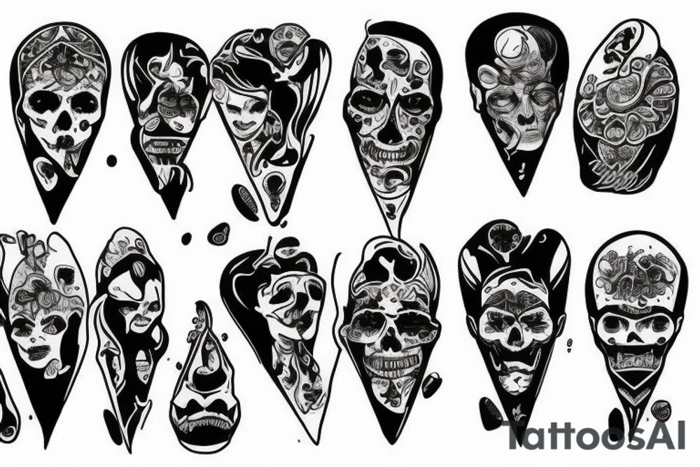 Blood makes you related Loyalty makes you family tattoo idea