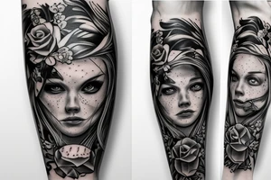 Blood makes you related Loyalty makes you family tattoo idea