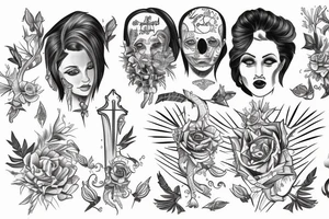 Baptized Date: April 23rd 2023 tattoo idea