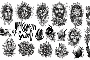 I am a sinner but beacue of christ i am saved. tattoo idea