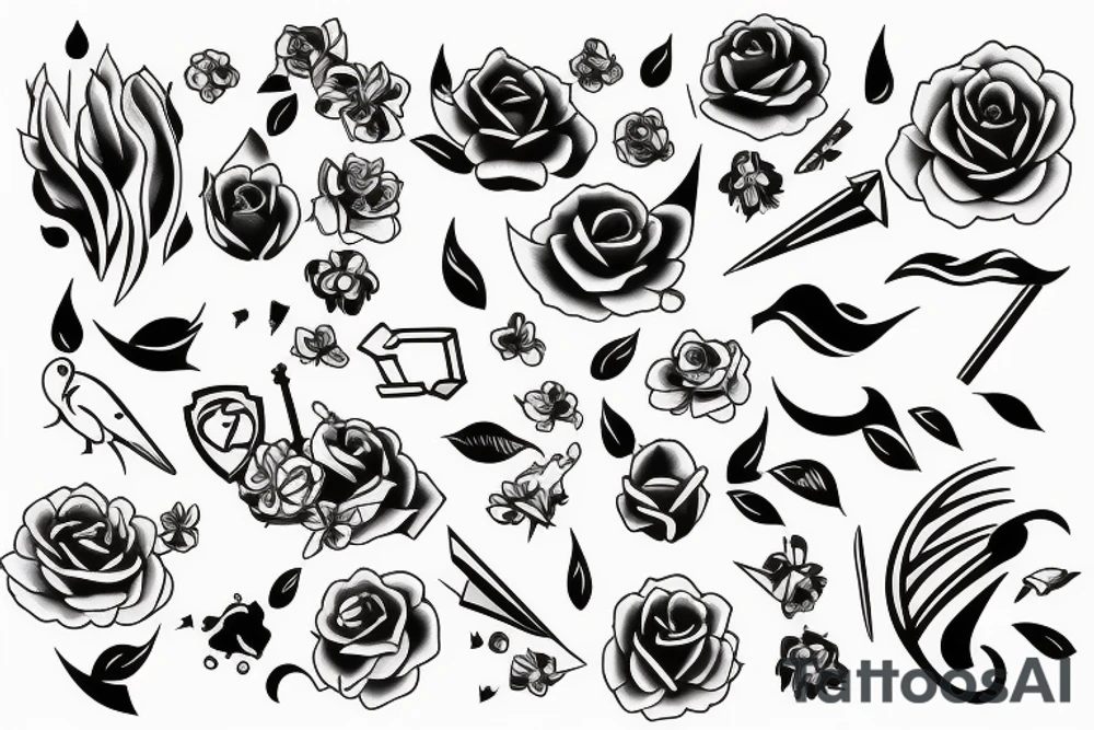 Lightining tattoo idea