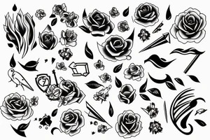 Lightining tattoo idea