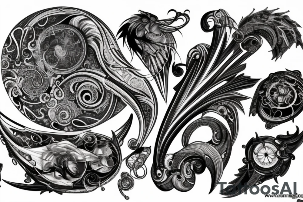 Lightining tattoo idea