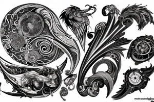 Lightining tattoo idea